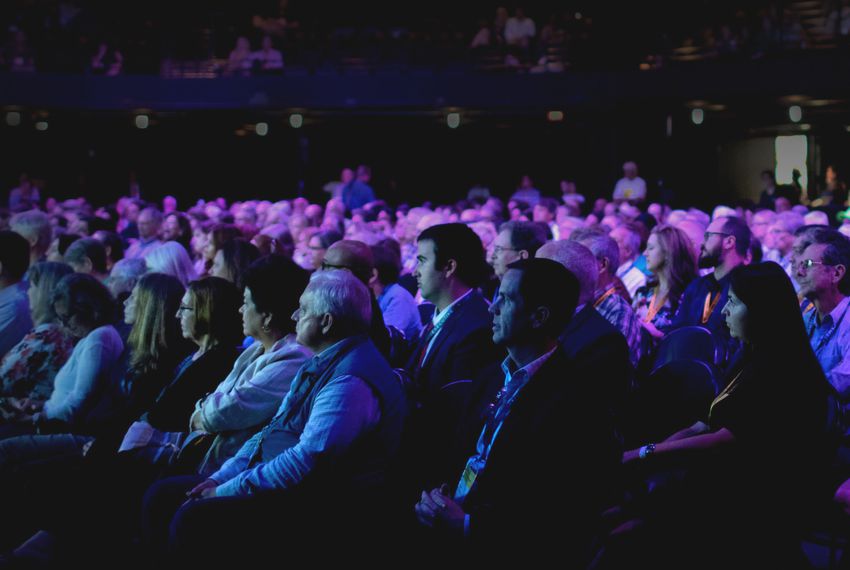 Attendees of The Texas Tribune Festival in Moody Theater